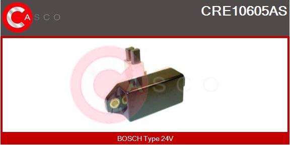Casco CRE10605AS - Voltage regulator, alternator car-mod.net