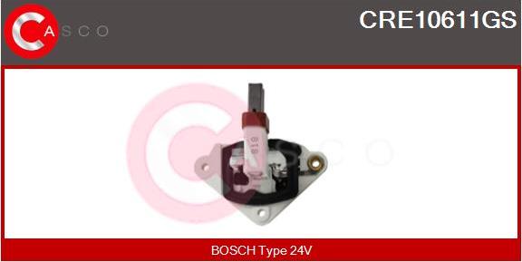 Casco CRE10611GS - Voltage regulator, alternator car-mod.net