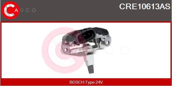 Casco CRE10613AS - Voltage regulator, alternator car-mod.net