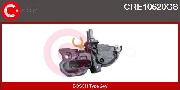 Casco CRE10620GS - Voltage regulator, alternator car-mod.net