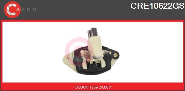 Casco CRE10622GS - Voltage regulator, alternator car-mod.net