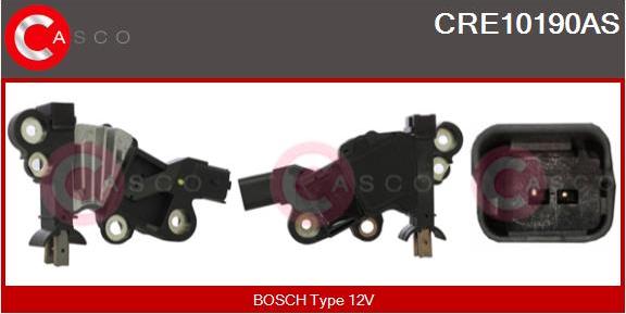 Casco CRE10190AS - Voltage regulator, alternator car-mod.net