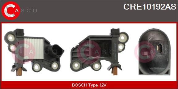 Casco CRE10192AS - Voltage regulator, alternator car-mod.net