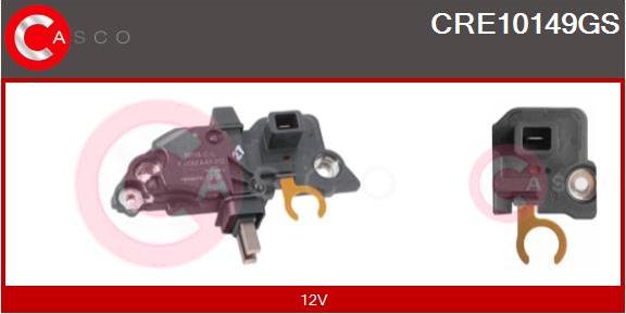 Casco CRE10149GS - Voltage regulator, alternator car-mod.net