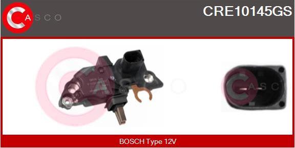 Casco CRE10145GS - Voltage regulator, alternator car-mod.net