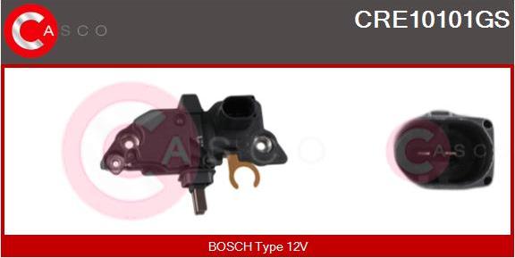 Casco CRE10101GS - Voltage regulator, alternator car-mod.net