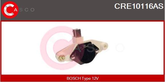 Casco CRE10116AS - Voltage regulator, alternator car-mod.net