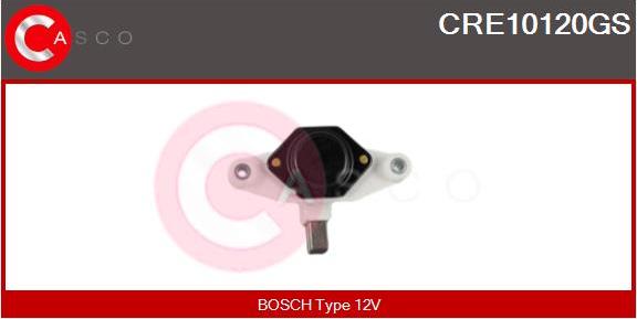 Casco CRE10120GS - Voltage regulator, alternator car-mod.net