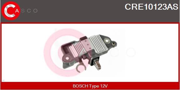 Casco CRE10123AS - Voltage regulator, alternator car-mod.net