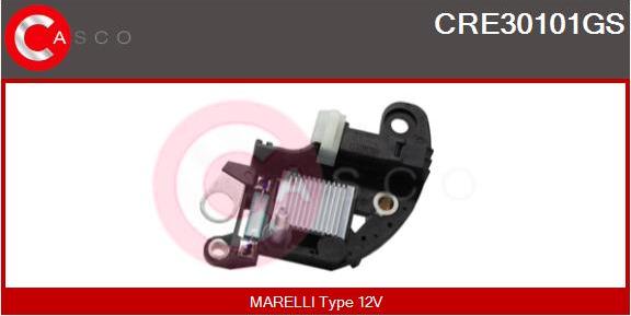 Casco CRE30101GS - Voltage regulator, alternator car-mod.net