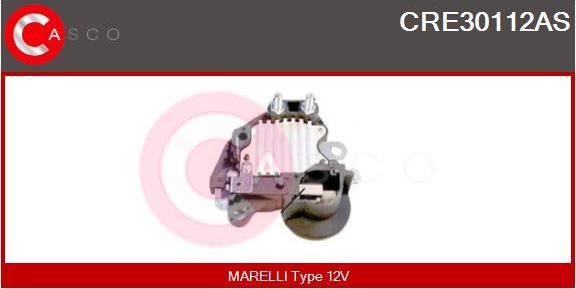 Casco CRE30112AS - Voltage regulator, alternator car-mod.net