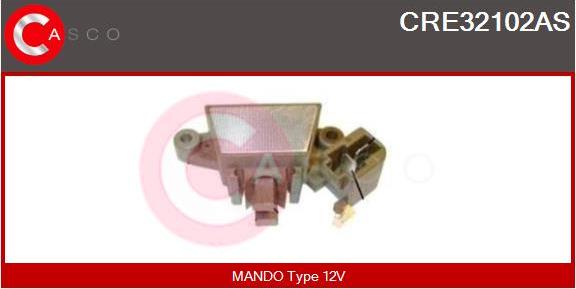 Casco CRE32102AS - Voltage regulator, alternator car-mod.net