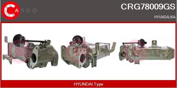 Casco CRG78009GS - Cooler, exhaust gas recirculation car-mod.net
