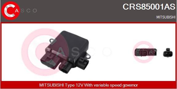 Casco CRS85001AS - Pre-resistor, electro motor radiator fan car-mod.net