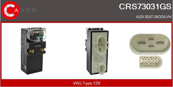 Casco CRS73031GS - Control Unit, air conditioning car-mod.net