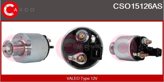 Casco CSO15126AS - Solenoid Switch, starter car-mod.net