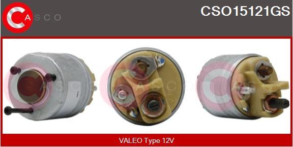 Casco CSO15121GS - Solenoid Switch, starter car-mod.net