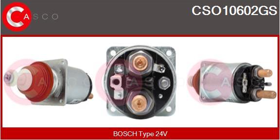 Casco CSO10602GS - Solenoid Switch, starter car-mod.net