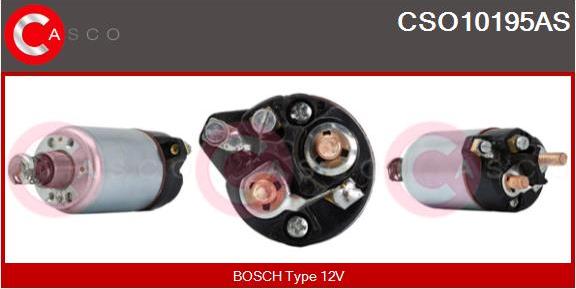 Casco CSO10195AS - Solenoid Switch, starter car-mod.net