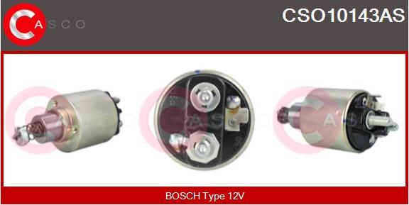 Casco CSO10143AS - Solenoid Switch, starter car-mod.net