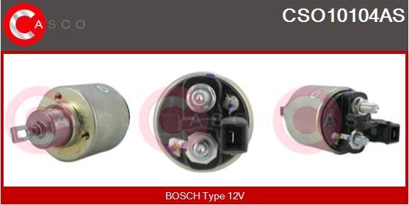 Casco CSO10104AS - Solenoid Switch, starter car-mod.net