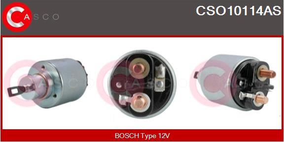 Casco CSO10114AS - Solenoid Switch, starter car-mod.net