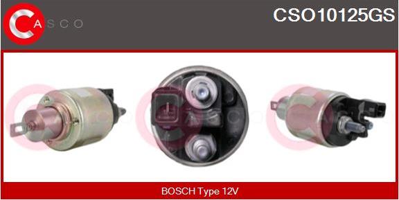 Casco CSO10125GS - Solenoid Switch, starter car-mod.net