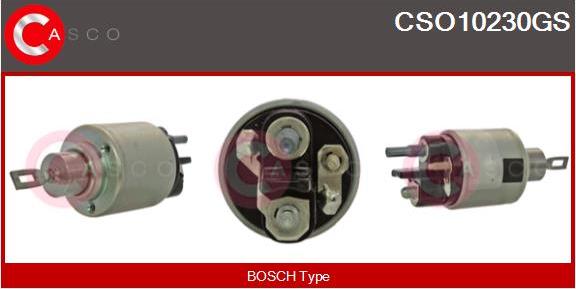 Casco CSO10230GS - Solenoid Switch, starter car-mod.net