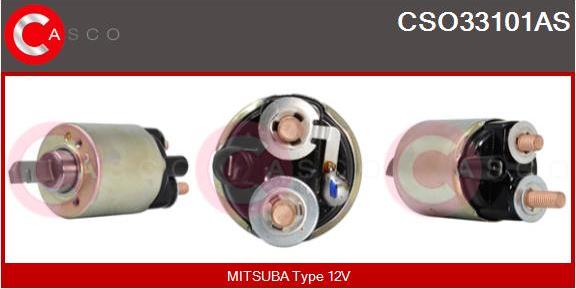 Casco CSO33101AS - Solenoid Switch, starter car-mod.net