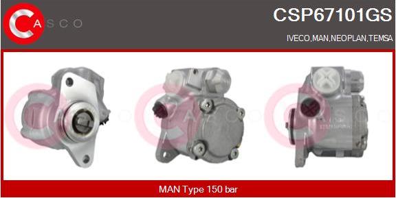 Casco CSP67101GS - Hydraulic Pump, steering system car-mod.net