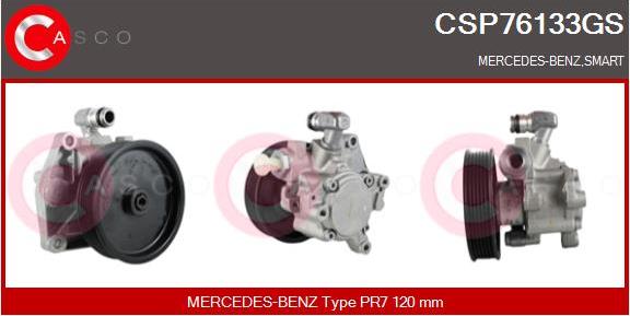Casco CSP76133GS - Hydraulic Pump, steering system car-mod.net