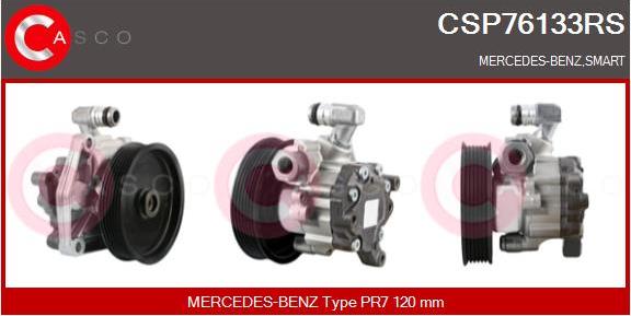 Casco CSP76133RS - Hydraulic Pump, steering system car-mod.net