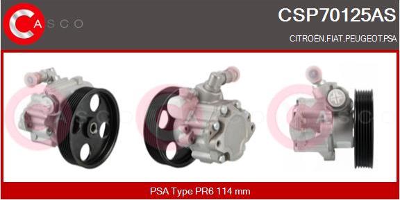 Casco CSP70125AS - Hydraulic Pump, steering system car-mod.net