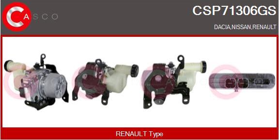 Casco CSP71306GS - Hydraulic Pump, steering system car-mod.net