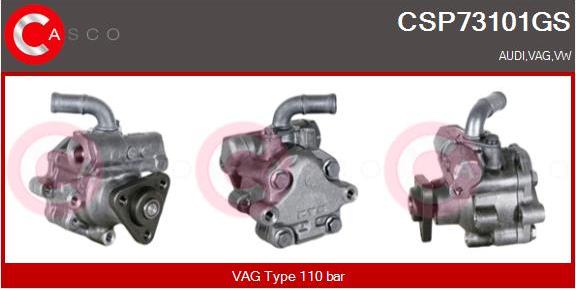 Casco CSP73101GS - Hydraulic Pump, steering system car-mod.net