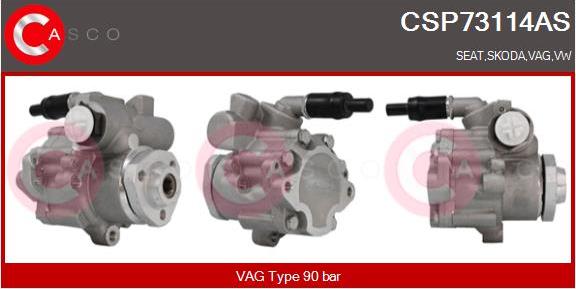 Casco CSP73114AS - Hydraulic Pump, steering system car-mod.net