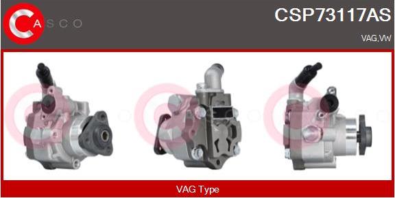 Casco CSP73117AS - Hydraulic Pump, steering system car-mod.net