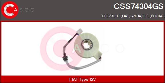 Casco CSS74304GS - Steering Angle Sensor car-mod.net