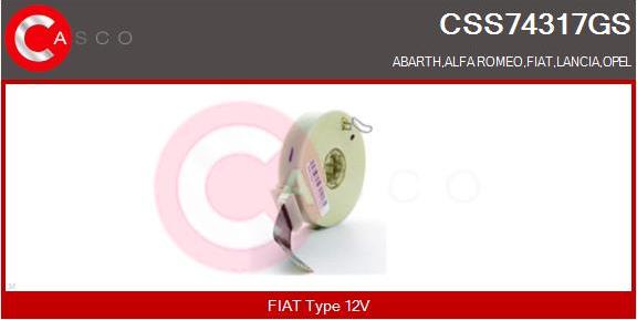 Casco CSS74317GS - Steering Angle Sensor car-mod.net