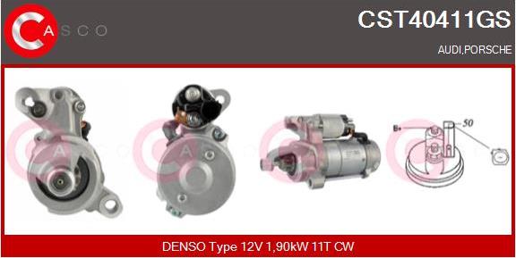 Casco CST40411GS - Starter car-mod.net