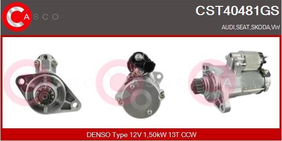 Casco CST40481GS - Starter car-mod.net