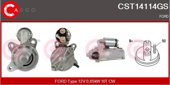 Casco CST14114GS - Starter car-mod.net