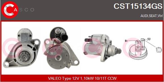 Casco CST15134GS - Starter car-mod.net