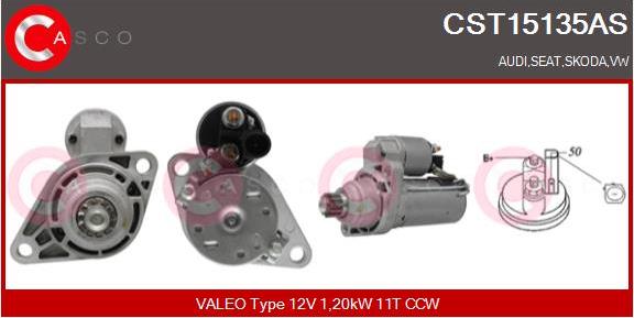 Casco CST15135AS - Starter car-mod.net