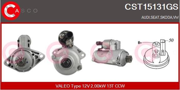 Casco CST15131GS - Starter car-mod.net