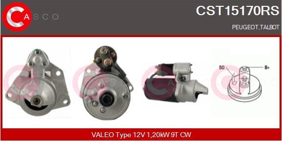 Casco CST15170RS - Starter car-mod.net
