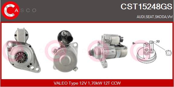 Casco CST15248GS - Starter car-mod.net