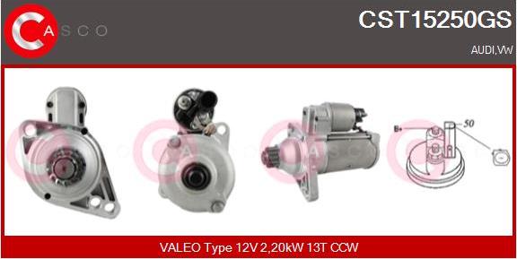 Casco CST15250GS - Starter car-mod.net