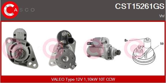 Casco CST15261GS - Starter car-mod.net