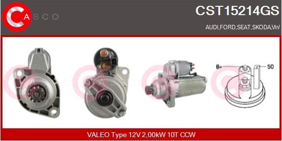 Casco CST15214GS - Starter car-mod.net